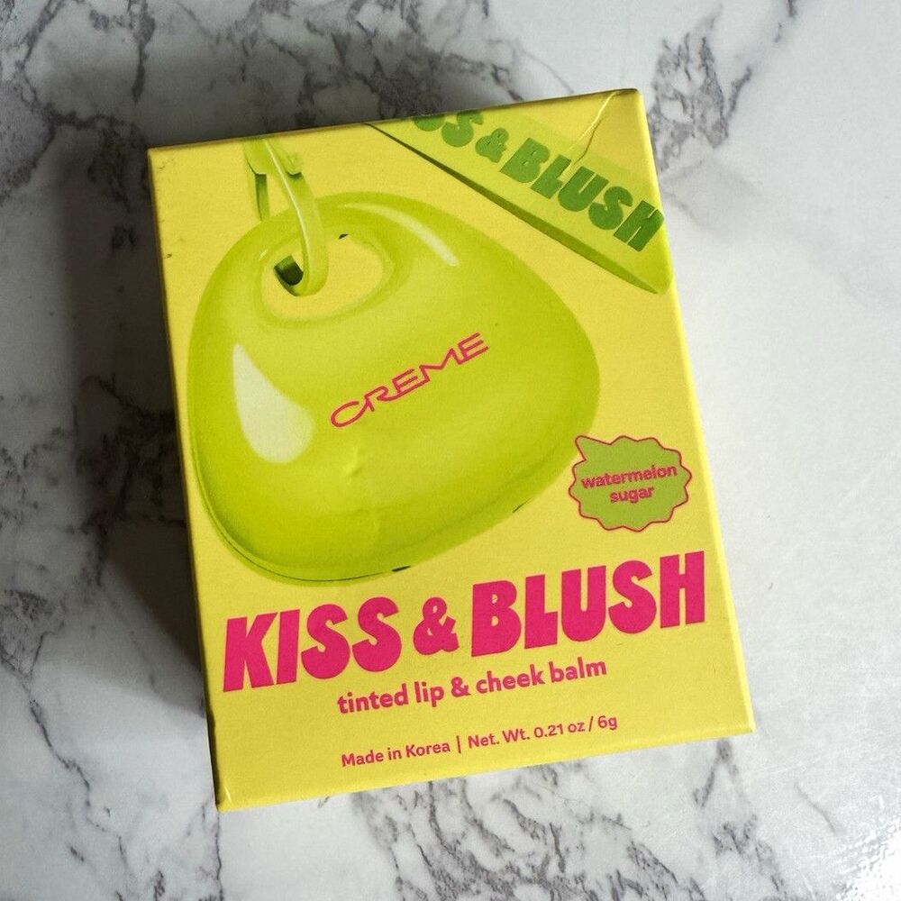 Crème Kiss & Blush Tinted Lip & Cheek Balm, Watermelon Sugar 6g/0.21oz